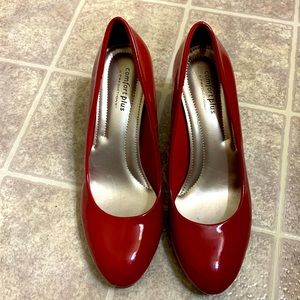 Red High Heels/Pumps by Predictions, Comfort Plus, Size 8
